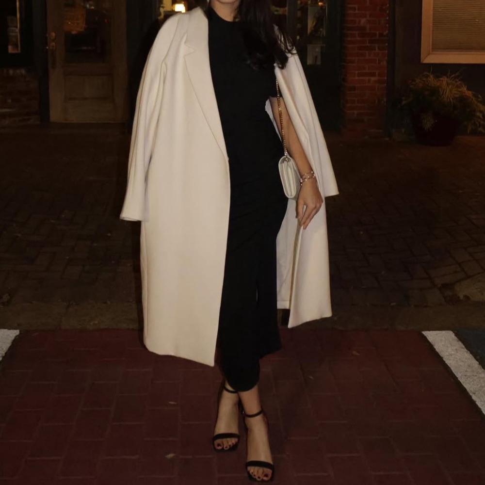 H&M Cream Coat